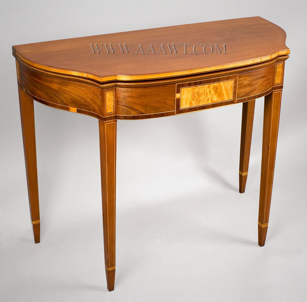 Card Table, Games Table, Federal
New England
Circa 1800, entire view